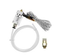 partes de la impresora Kit de cable de extrusora de metal Hotend con boquilla de latón de 0,4 mm, tubo de garganta de impresión, tamaño de filamento de 1,75 mm, adecuado para piezas de reparación de i