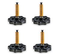 partes de la impresora M4 Tuerca de nivelación de cama caliente Ender-3 Tuerca Ensamblaje de nivelación de resorte Piezas de impresora 3D para accesorios de calibración de tornillos de plataforma Piez