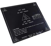 Partes de la Impresora MK3 heatbed Heat Bed 214x214x3mm Placa de impresión Placa calefactora de Aluminio PCB 3mm Cama Caliente Cuadrada Compatible con Reprap 3D printer12V 24V Printer
