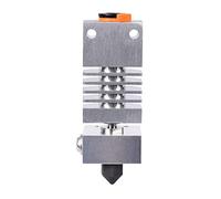 partes de la impresora MK8 Boquilla de acero endurecido Disipador de calor Bloque de titanio Heat Break Kit de actualización de impresora 3D para piezas de reparación CR-10S (Tamaño: 0.2MM Todo el kit