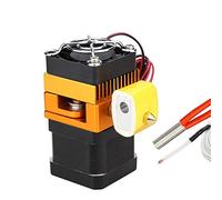 Partes de la Impresora MK8 Extruder Head J-Head Hotend 0.4mm Kit de boquillas 1.75mm Extrusión de filamentos Impresoras 3D Piezas con Caja Motor Garganta Piezas de reparación de Piezas de Aluminio