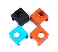 Partes de la Impresora Nuevo V6 Silicone Sock Soporte para Impresora 3D V6 PT100 J-Head hotend 1.75/3.0mm Extrusor de Bloque calentado RepRap Prusa i3 MK3 Piezas de reparación (Tamaño: Azul)