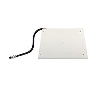 Partes de la Impresora para 4Max Pro 2.0 3D Printer Ultrabase Hotbed Platform Heatbed 24V 350x295mm Piezas de reparación de la Base de Aluminio (Color: Base de Aluminio) (Color : Aluminum Base)