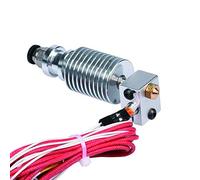 Partes de la Impresora Pieza de Impresora 3D DIY V6 Extrusora Bowden Hotend para filamento de 1,75 mm / 3 mm 0,2/0,3/0,4/0,5/0,6/0,8/1,0 mm Boquilla Piezas de reparación de Cabezal en J de