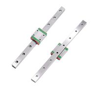 partes de la impresora Piezas de CNC de impresión 3D MGN7 MGN12 MGN15 MGN9 200300400500mm para Mini guía de riel lineal 1pc MGN9 Guía de riel lineal 1pc Carro MGN9C (Color: MGN9 C, Longitud de guía: 2