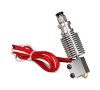 Partes de la Impresora Piezas de extrusora de Impresora 3D Volcano V6 hotend Boquilla de Gran diámetro 1,75 mm / 0,6 0,8 1,0 1,2 mm Piezas de reparación de 12 V / 24 V (tamaño: 24 V 1,0 mm)