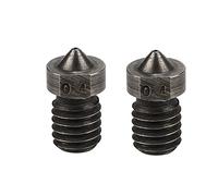 Partes de la Impresora Piezas de Impresora 3D Boquilla de Acero endurecido Extrusora de Cabeza en J para 0,4/0,6/0,8/1,0/1,2/1,5 mm para 1,75 mm para Piezas de reparación 3D V6 y V5 (Color: