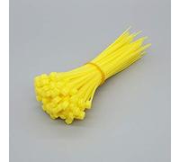 partes de la impresora Piezas de impresora 3D Cable de color Brida de nailon 3 mm 100 mm / 200 mm Bridas de nailon autoblocantes Sujete el cable Tira decorativa 100 piezas Piezas de reparación (Color: