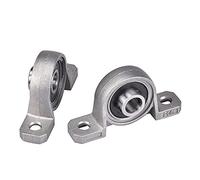 partes de la impresora Piezas de impresora 3D Soporte de cojinete horizontal 8MM KFL08 KP08 Ajuste vertical T8 Tornillo de avance Tuerca Montado Motor de soporte Piezas de reparación de acero inoxidab