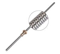 partes de la impresora Piezas de impresora 3D Tornillo de plomo T8 Tuerca con resorte anti retroceso 8MM 300350400500mm 17 Juego de cojinetes de motor paso a paso con tornillo de avance Piezas de repa