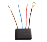Partes de la lámpara: Interruptor táctil de 3 niveles y 4 hilos de para lámpara de mesa. Bombilla incandescente de 15 W - 80 W, 230 V - 240 V, 50 Hz