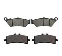 Partes de reemplazo de la Moto para el Sistema de frenado Delantero y Trasero Compatible con ABS 2011-2015 Carbon Chromo ABS 2012-2014(Front and Rear)