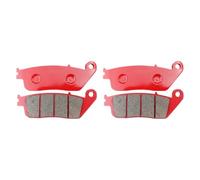 Partes de reemplazo de la Moto para el Sistema de frenado Delantero y Trasero Compatible con KLE650 2015 No ABS Z800E 2013-2016(Front 2 Pair)