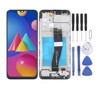 Partes de Repuesto para teléfono Celular Pantalla LCD OEM para Galaxy M02S (versión NF) Digitizador Conjunto con Marco