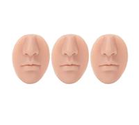 Partes del Cuerpo de Silicona, 3 Piezas Modelo de Nariz de Silicona con Boca Kit de Práctica de Perforación de Nariz Falsa Modelo de Nariz de Perforación Reutilizable Elástico (2)