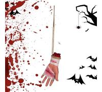 Partes del cuerpo despedido - Partes del cuerpo sangrientas - Accesorios de Halloween para el vecino de los árboles Haunted House Holiday Gathering Carnival Party