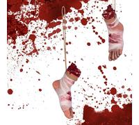 Partes del Cuerpo rotas - Falsos de Halloween, decoración de Objetos aterradores, Accesorio de Espeluznante, exhibición para el hogar embrujado, al Aire Libre fantasmal, decoración de