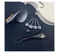 partes repuesto violín 1 Set 4/4 Violin Ebony/Rosewood/Jujube Piezas De Accesorios De Madera (Color : 05)