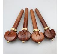partes repuesto violín 4/4 Tamaño Tallas De Violín Ajustador De Cadena Tweys Tweys Ebony Wood Rosewood Jujube Madera (Color : Viola peg3)
