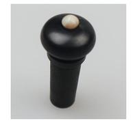 partes repuesto violín 4/4 Violin EndPin Fin Pins Fiddle Fin Ebony Wood, Rosewood, Jujube Wood (Color : Ebony wood 3)