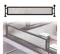 Partición de mesa de vidrio templado translúcido comercial para restaurantes y hoteles, panel de pantalla de privacidad