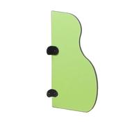 Partición de orinal para niños, partición de urinario para seminarios de jardín de infantes, pantalla de privacidad para orinarios, partición para zonas de salud pública, para hoteles/escuelas (verde