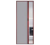 Partición de puerta plegable sin taladro, puerta de acordeón interior personalizable con marco de metal y panel no tejido, solución de ahorro de espacio para dormitorio, baño, cocina, oficina