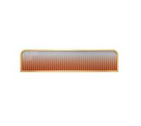 Partición de vidrio templado con marco de metal, mejora la seguridad y privacidad para restaurantes, cafeterías y áreas de recepción, diseño moderno para una gestión eficaz del espacio