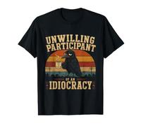 Participante involuntario de una Camiseta de idiocracia Camiseta gráfica económica