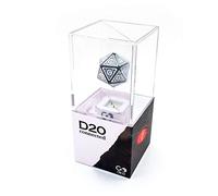 GoDice D20 Connected - El primer troquel poliédrico conectado del mundo para juegos de rol en línea. Se conecta a plataformas Roll20, Foundry VTT y Discord. Troquel físico, cálculos en tiempo real.