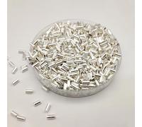Partículas de plata de 1 gramo: gránulos de plata pura al 99,999% for recubrimiento al vacío, experimentos de laboratorio, joyería y más.