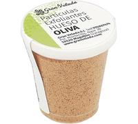 Partículas Exfoliantes Hueso de Oliva 500 Micras | Para Exfoliantes Corporales y Faciales | Ingredientes Naturales para Tratamientos de Belleza | Ideal para Bases de Cremas y Jabones | 100 cc