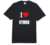 Partidarios de Cymru Wales Welsh Sports Comfort Colors Adult Heavyweight T-Shirt