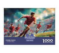 Partido de fútbol Puzzle 1000 Piezas para Entretenimiento Creativo Clásicos Regalos Decoración del Rompecabezas Juguetes Desafiantes para Adultos Y Niños 70x50cm/1000pcs