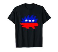 Partido Libertario Puercoespín Libertad Impuestos Votación Camiseta