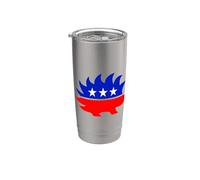 Partido Libertario Puercoespín Libertad Impuestos Votación Vaso térmico de acero inoxidable de doble pared