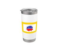 Partido Libertario Puercoespín Libertad Impuestos Votación Vaso térmico de acero inoxidable de doble pared