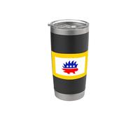 Partido Libertario Puercoespín Libertad Impuestos Votación Vaso térmico de acero inoxidable de doble pared