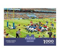 Partido Rugby Puzzle De Madera Impermeable Puzzles De 1000 Piezas para Adultos Divertido Rompecabezas Juegos Educativos