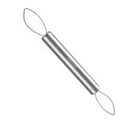 Partidor de Uvas - Pelador de Piel de Uva de Acero Inoxidable - Herramienta de Pelado de Fruta de Doble Cabeza Gadget de Cocina Portátil para Deshuesar Cerezas Frutos del Bosque Hogar Viajes Diarios