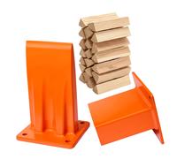 Partidor leña, bloque hendedor, partidor encendido, ayuda partir madera, manual