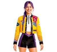 PARTILANDIA 2010 S.L. Disfraz de Cosplay Rumi K-pop Mujeres para Carnaval, Disfraz kpop Demon Hunters para Adultos, Cosplay, Fiesta, Halloween (L)