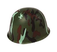 PARTILANDIA 2010 S.L. & Lolita Quiere Love - Casco de militar camuflaje selva - Disfraz de Soldado - Carnaval y Fiesta Tematica