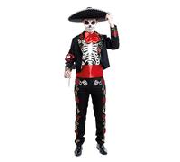 PARTILANDIA 2010 S.L. & Lolita Quiere Love - Disfraz Catrin - Dia de los muertos - Hombre - Halloween (Talla L)