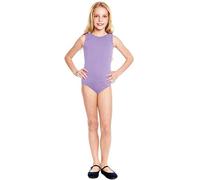 Partilandia Body o Maillot con tirante ancho lila para niña 12 años