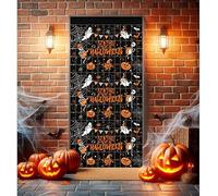Partilandia Cortina Happy Halloween de cuadros de 1x2 m