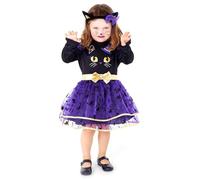 Partilandia Disfraz de Baby Gatita para bebé Talla de 6 a 12 meses