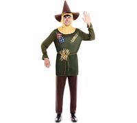 Partilandia | Disfraz de Espantapájaros para hombre (Talla L)