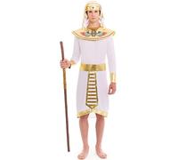 Partilandia | Disfraz de Faraón Egipcio para hombre (Talla M)