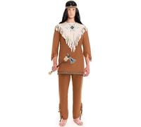 Partilandia | Disfraz de Indio Apache para hombre (Talla L)